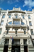 Lettland, Riga, Jugendstil, Haus, Fassade