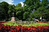 Lettland, Riga, Esplanadel, Park