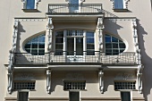 Lettland, Riga, Jugendstil, Alberta iela 4, Fassade, close up