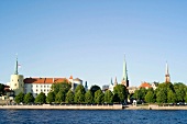 Lettland, Riga, Bootsfahrt auf der Daugava