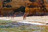 Portugal, Algarve, Küste vor Lagos, Praia Dona Ana