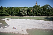 Deutschland, München, Isaraue, zwischen Praterinsel und Museumsinsel