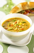 Miso vegetable soup
