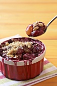 Cherry Cobbler (Auflauf mit Kirschen, USA)