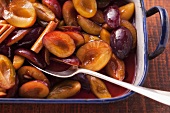 Roasted damsons