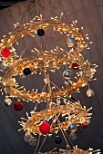 Illuminated Christmas wreaths