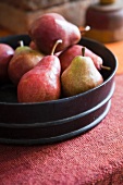 A bowl of fresh pears