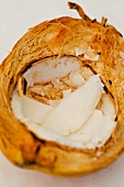 Opened coconut