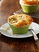 Pot pies with vegetables