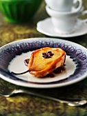 Pear tart with star anise