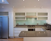 U-shaped kitchen