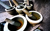 Stone mortars