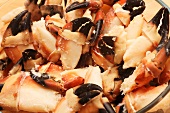 Irish crab claws (close-up)