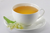 A cup of lime flower tea