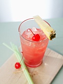 'Singapore Sling' with gin and cherry liqueur