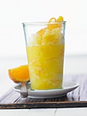 Orangensorbet