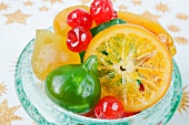 Candied fruit for Christmas