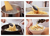 Spaghetti aglio e olio zubereiten