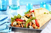 Chicken wraps