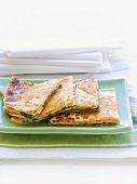 Turkey quesadillas