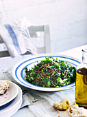 Lentil salad with coriander (Greece)