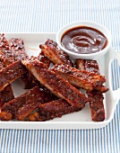 Barbecue Ribs with Sauce