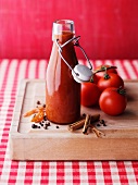 Homemade tomato ketchup