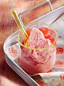 Grapefruit and champagne sorbet
