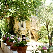 French stone house built in 1700