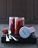 Strawberry and rhubarb jam