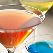 Verschiedene Cocktails