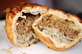 Potato and minced beef pie