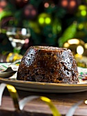 Traditional Christmas pudding (England)