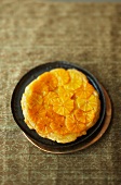 Tart tatin with oranges