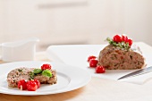Mediterranean-style minced meat loaf