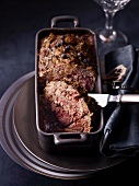 Duck terrine with juniper berries