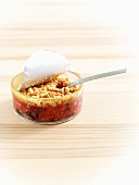 Berry crumble (ready meal)