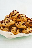 Cranberry-pistachio cookies