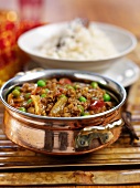 Spicy lamb curry (India)