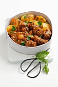 Oxtail ragout with potatoes