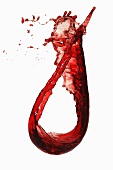 A splash of red wine