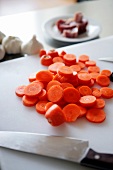 Chopped carrots