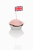 Cupcake mit Englandflagge