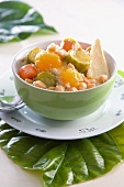 Vegetable soup with couscous