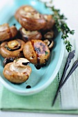 Mushrooms with balsamic vinegar