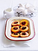Roasted peaches with star anise