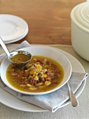 Zuppa di fagioli (Italian bean stew)