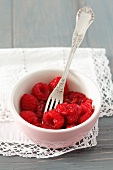 Squashed raspberries