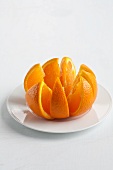 A sliced orange