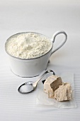 Flour, salt and yeast